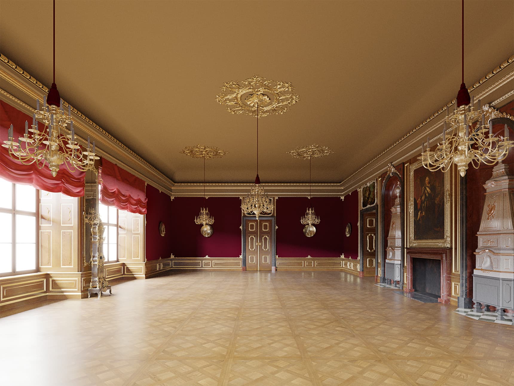 Die Paraderäume Augusts des Starken von 1719