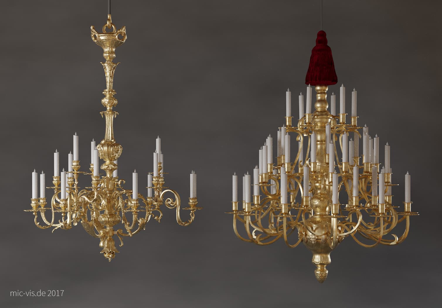 Die Paraderäume Augusts des Starken von 1719