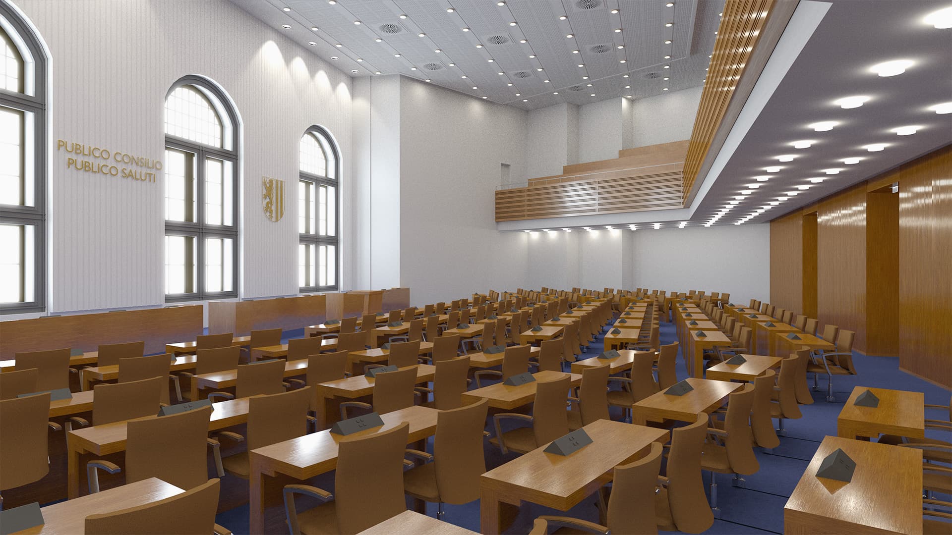 Neues Rathaus Leipzig Stadtverordneten-Sitzungssaal