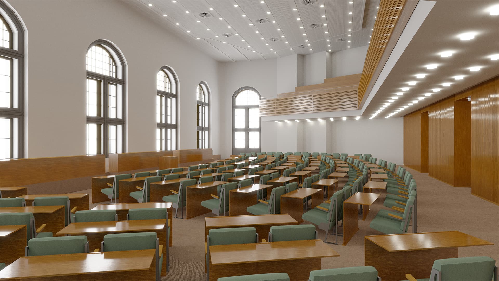 Neues Rathaus Leipzig Stadtverordneten-Sitzungssaal